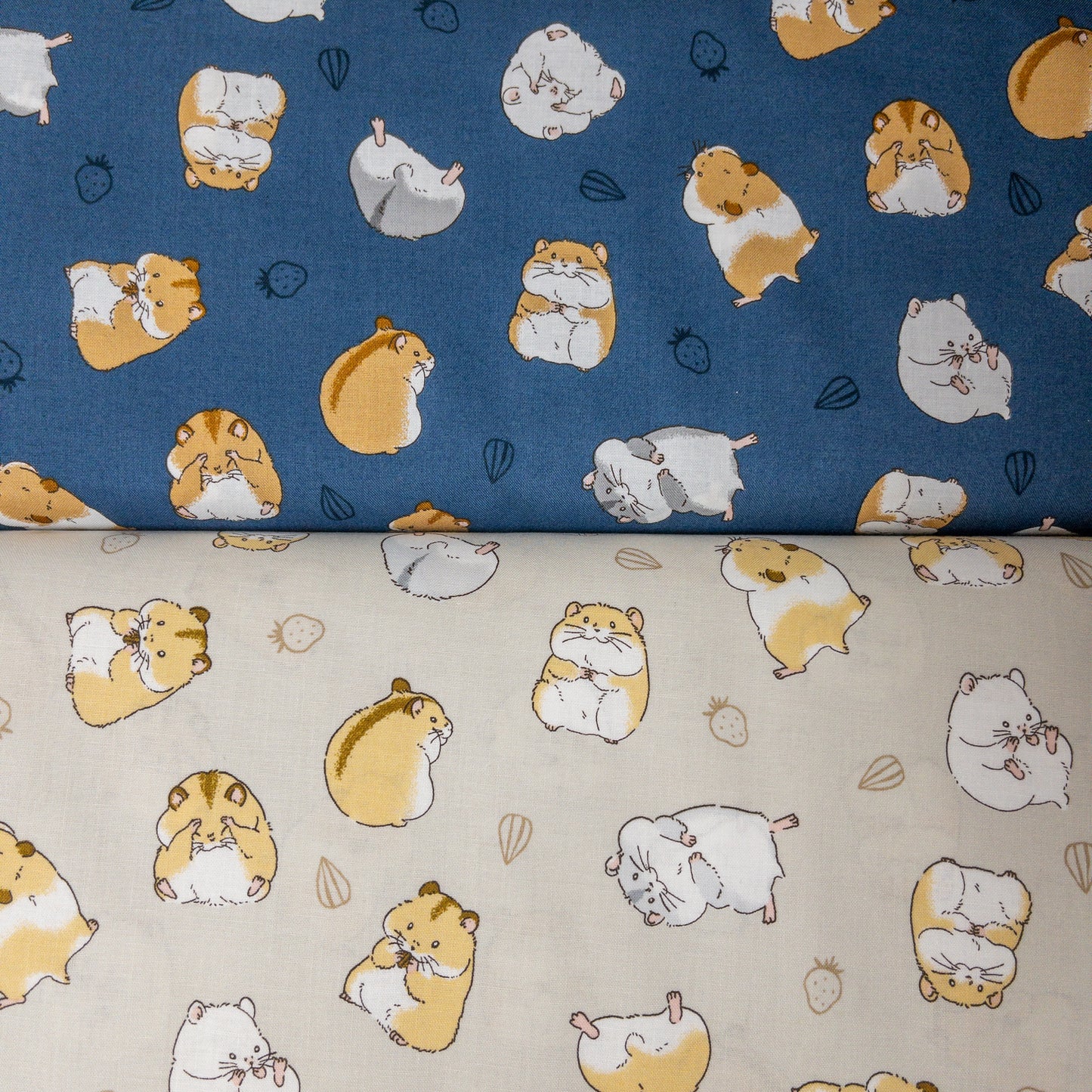 Japan | hamsters 倉鼠日常 | cotton printed sheeting 純棉