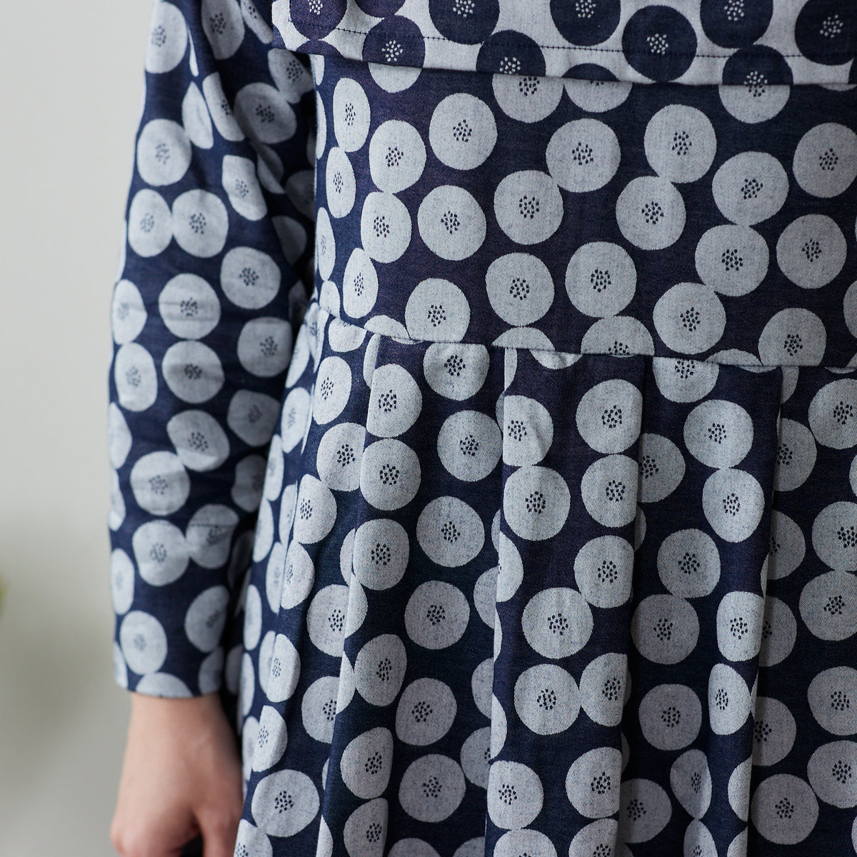 MUDDY WORKS by tomotake | mini anpan | double face cotton  yarn dyed jacquard banshu-ori 雙面先染純棉提花「播州織」