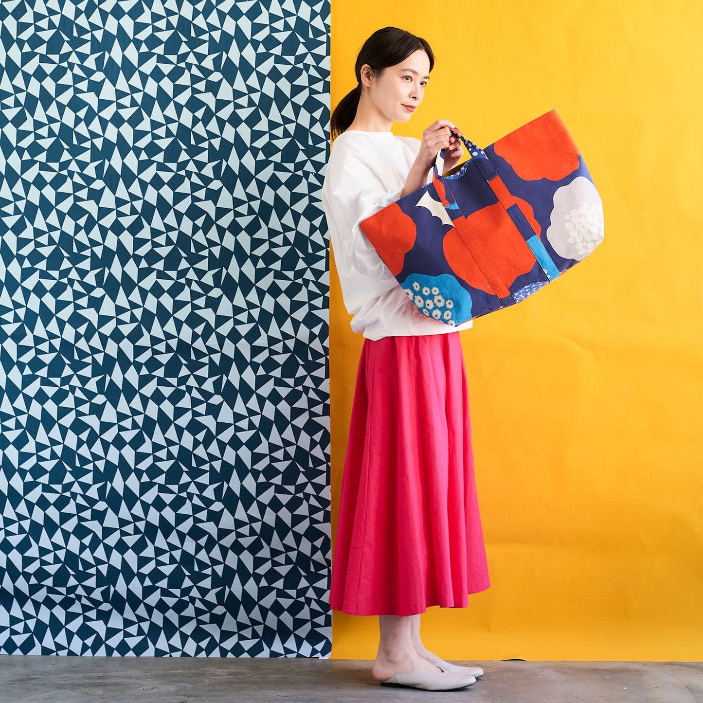 echino | Cloud flower | cotton linen 棉麻