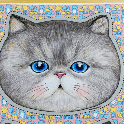 Unclecat 貓叔叔 | Rumi cushion 大頭枕定位布 | cotton linen 棉麻
