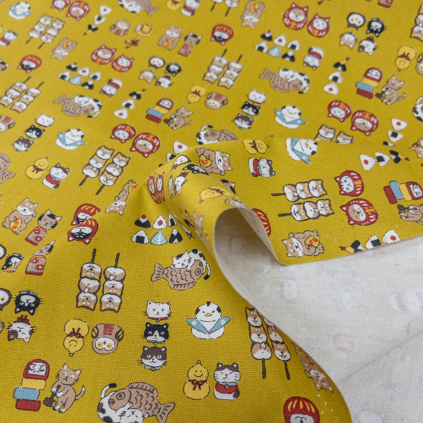 Japan | Japanese little animals 和風動物圖案| cotton printed oxford 純棉