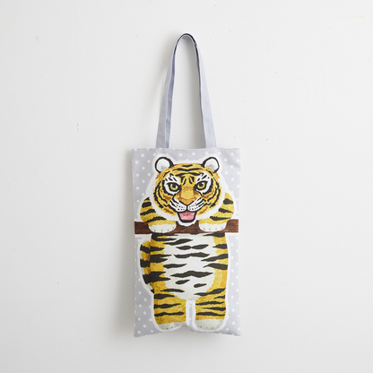 kokka home deco 掛掛動物 | cotton printed sheeting panel 純棉