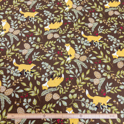 Japan | fox forest森林狐狸| cotton printed oxford 純棉