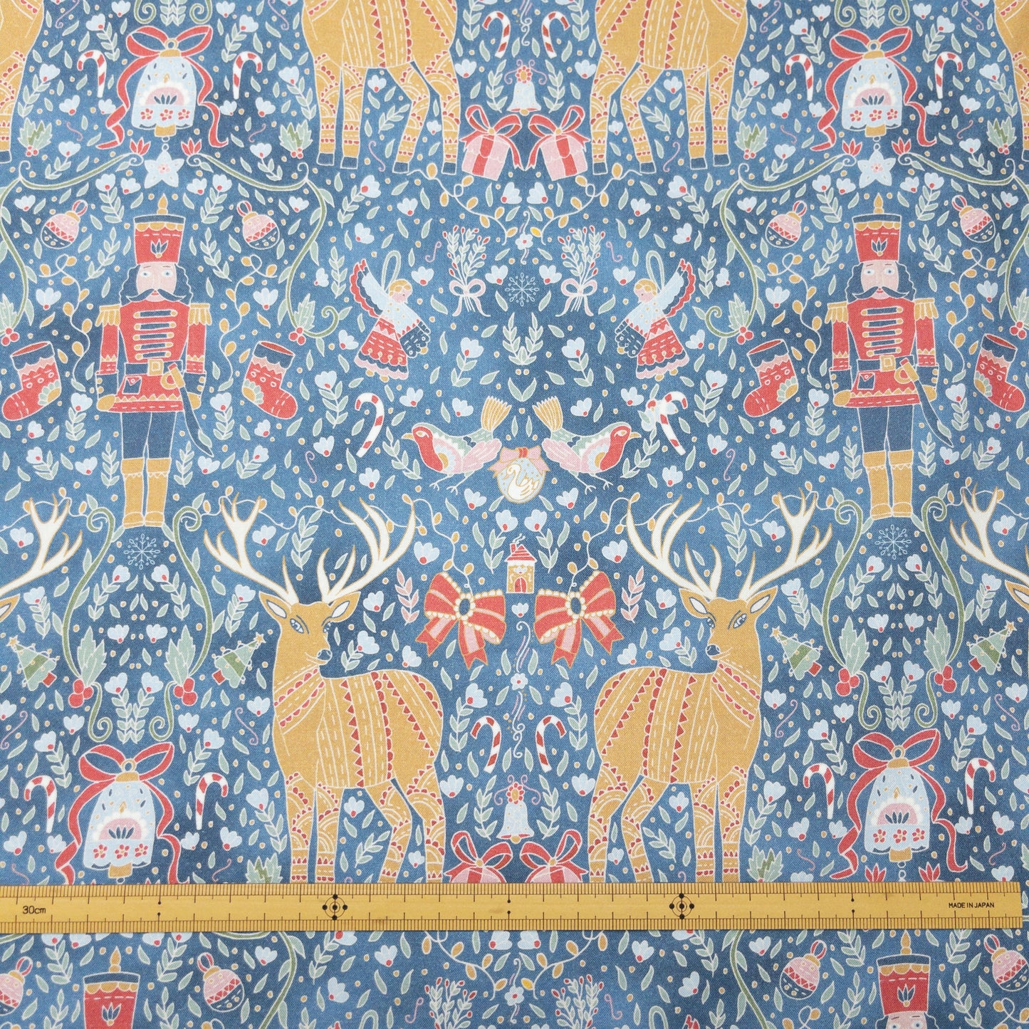 USA | Joy to the world 冬日胡桃夾子 | OEKO-TEX® Standard 100 cotton printed sheeting 純棉