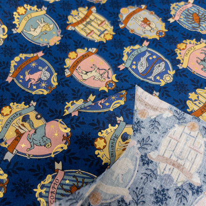 Japan | tarot & zodiacs 星座塔羅 | cotton printed sheeting 純棉