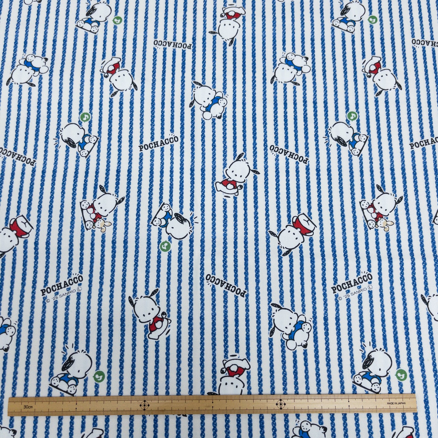 Japan | Pochacco | cotton printed oxford 純棉