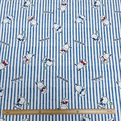 Japan | Pochacco | cotton printed oxford 純棉