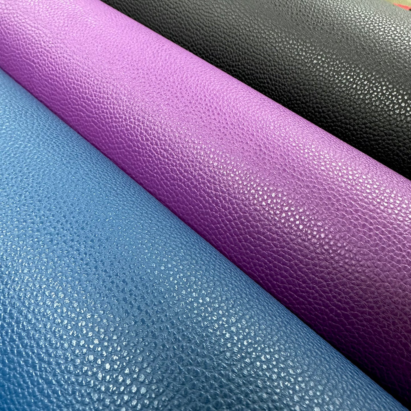 Korea | Solid colour 純色 荔枝紋 | artificial leather 人造皮革