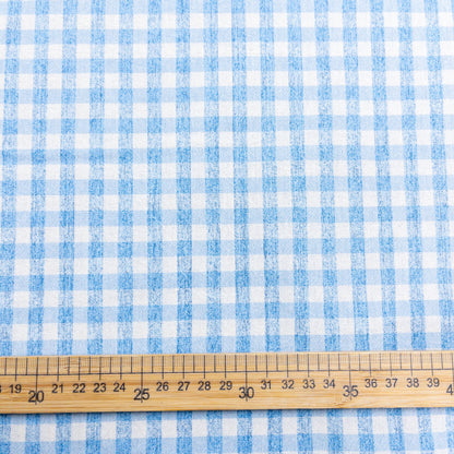 Japan | check 7mm 方格仔 | cotton yarn dyed poplin washer 先染純棉