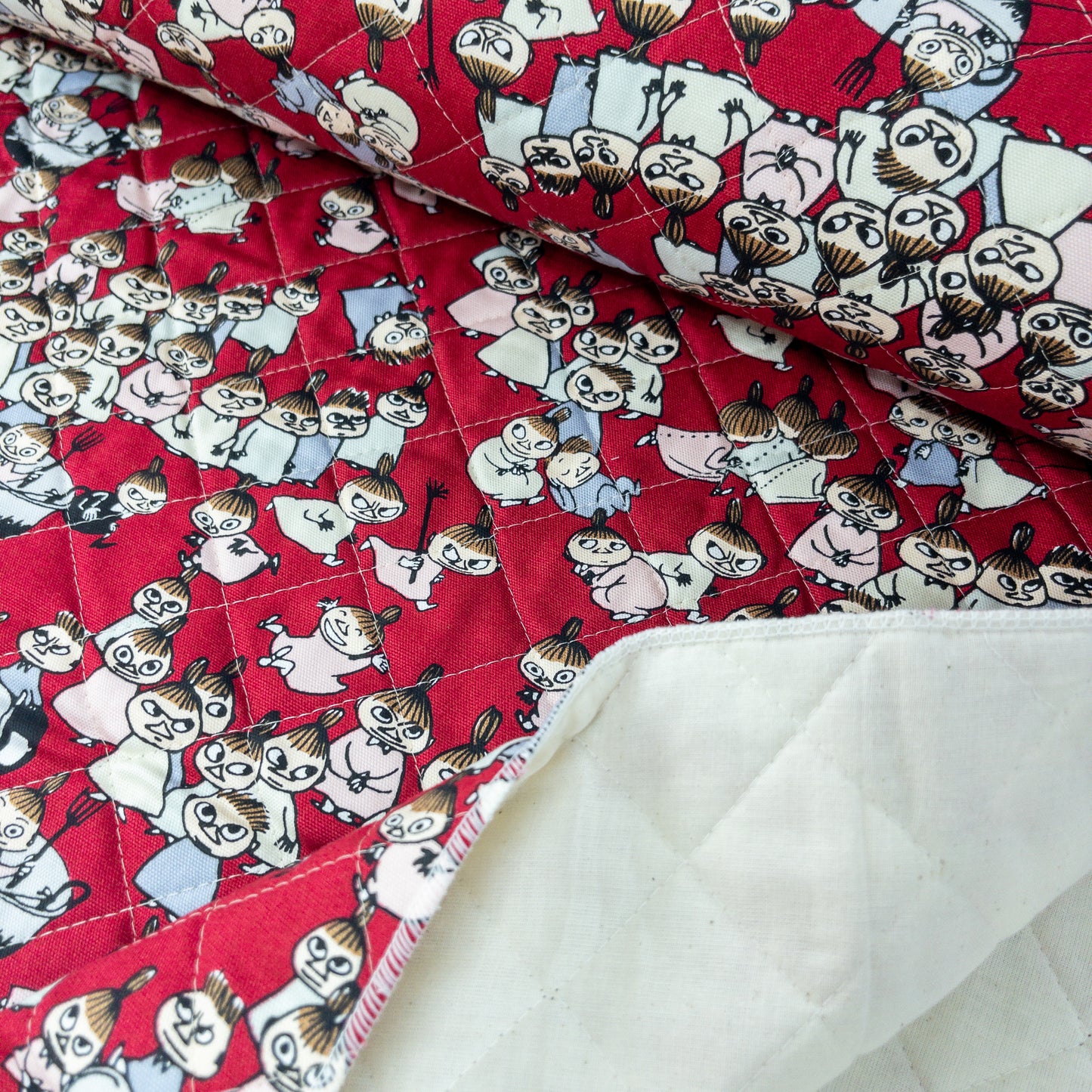 Japan | 阿美 little my | quilted fabric 夾棉