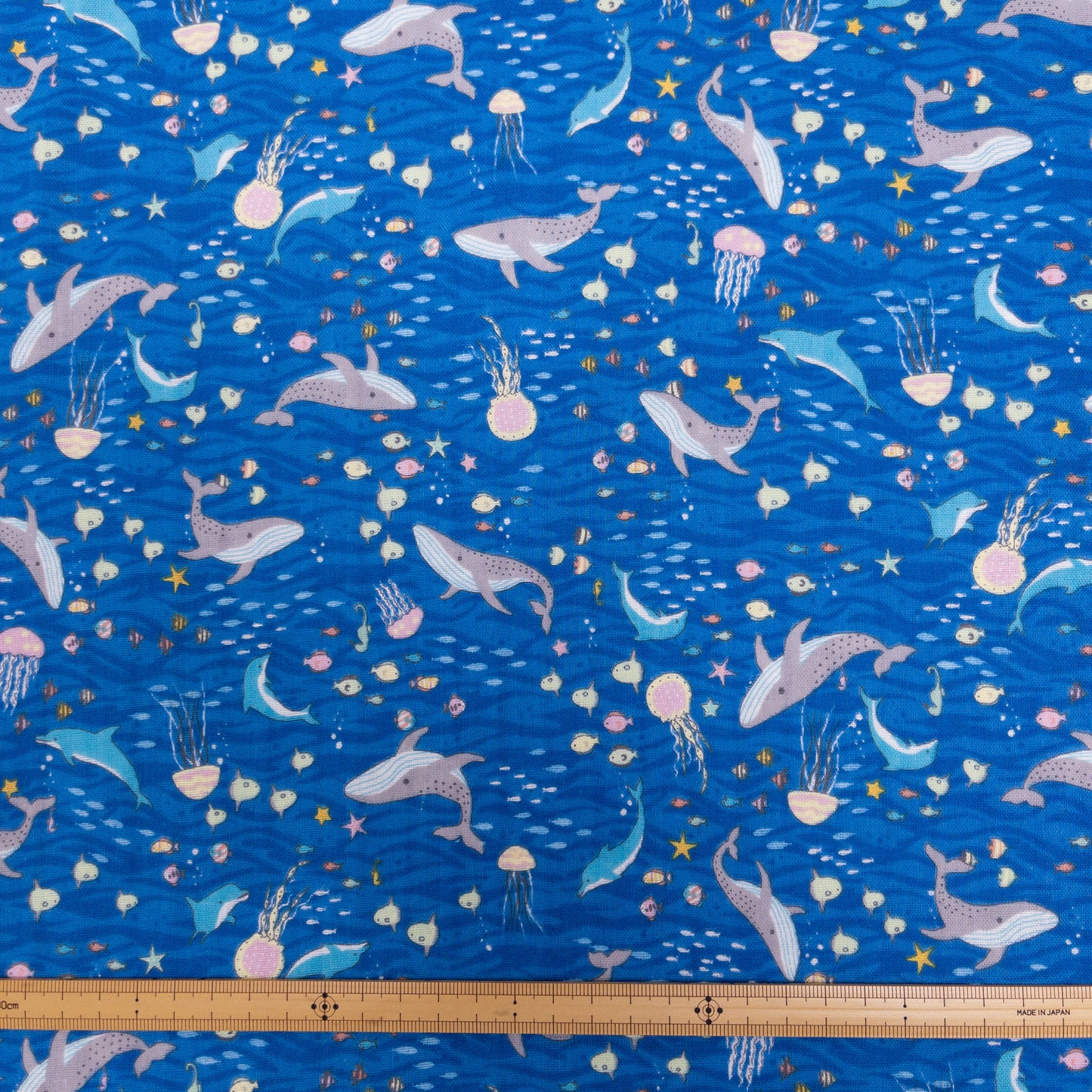Japan | sharks & fish 鯊魚 | cotton double gauze 二重紗