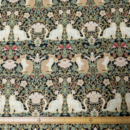 Quilt Gate | Cat relief pattern 貓貓浮雕圖案 | cotton printed sheeting 純棉