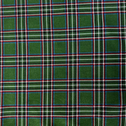 Japan | tartan 方格紋 | cotton printed corduroy 薄燈芯絨