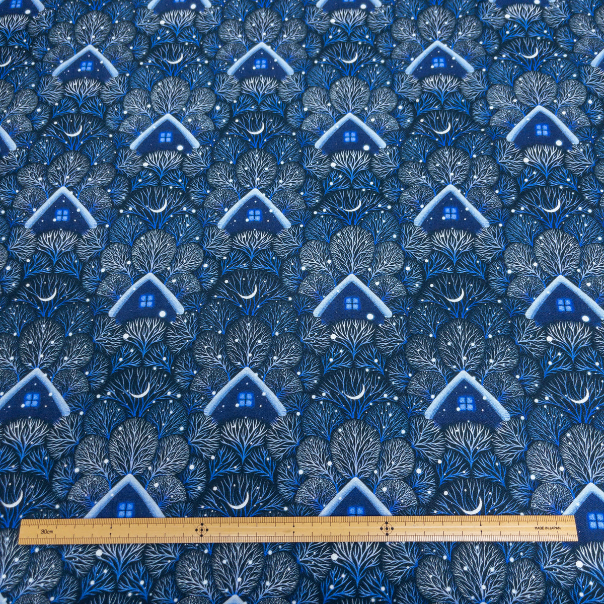 USA | Moon dance 雪地小屋 | cotton printed sheeting 純棉