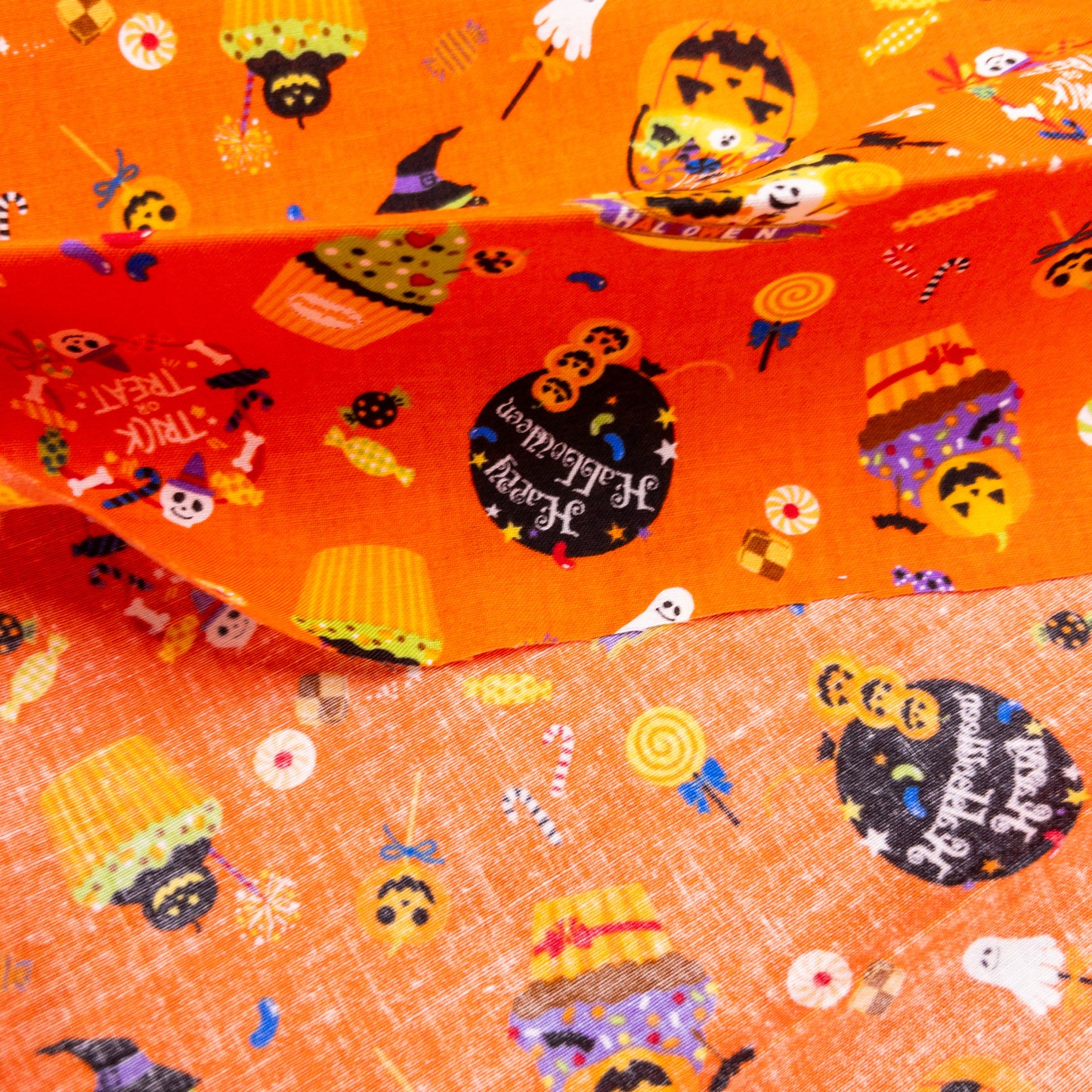 Japan | halloween treats 萬聖節糖果 | cotton printed shirting 純棉