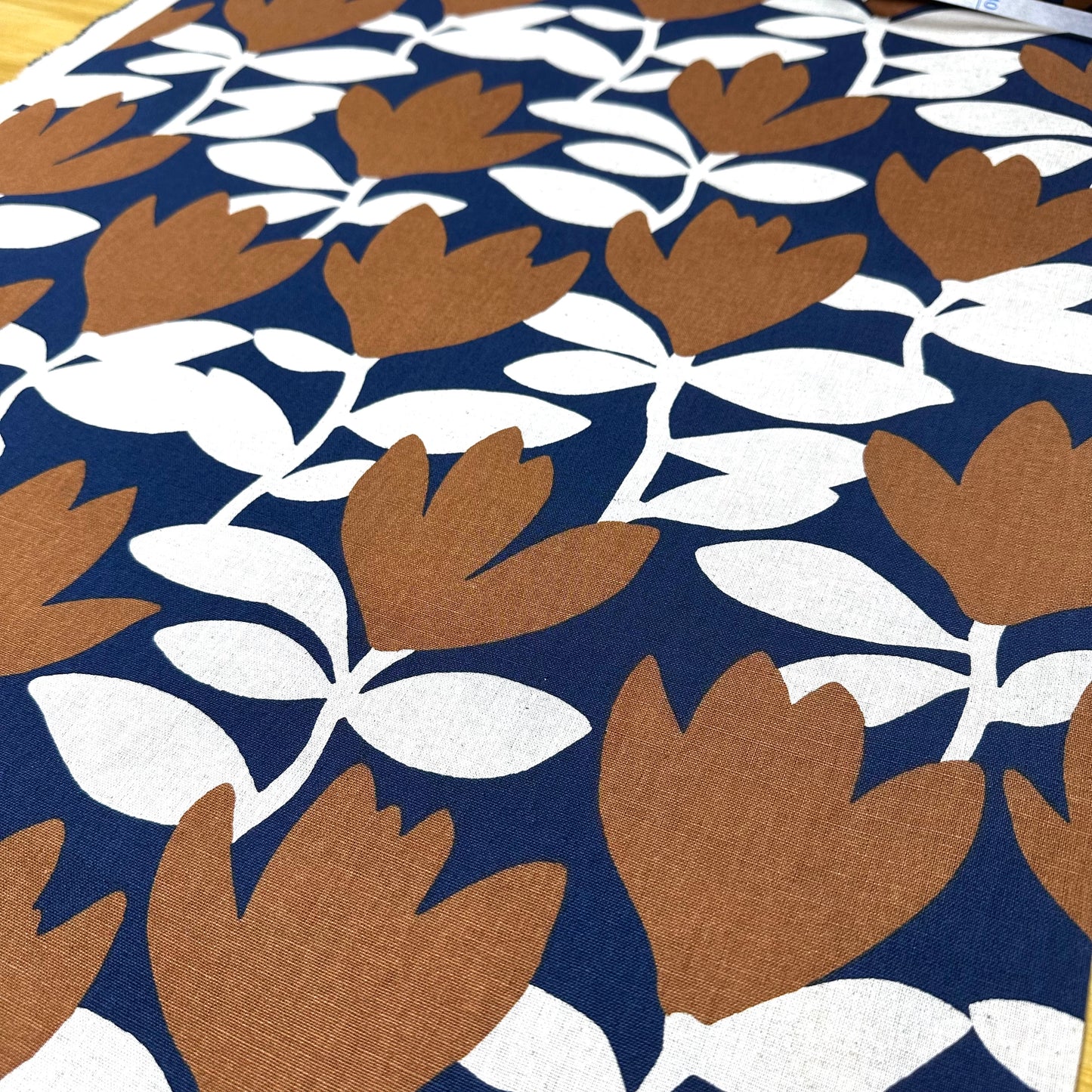 Japan | abstract flowers 北歐抽象花葉 | cotton linen 棉麻