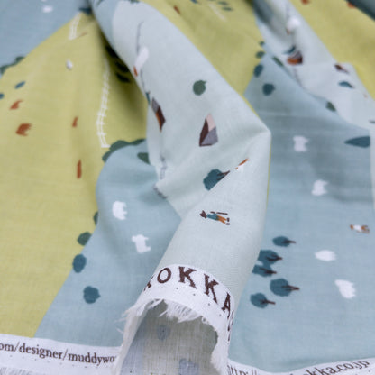 Muddy Works | farm 森林原野 | cotton double gauze 二重紗