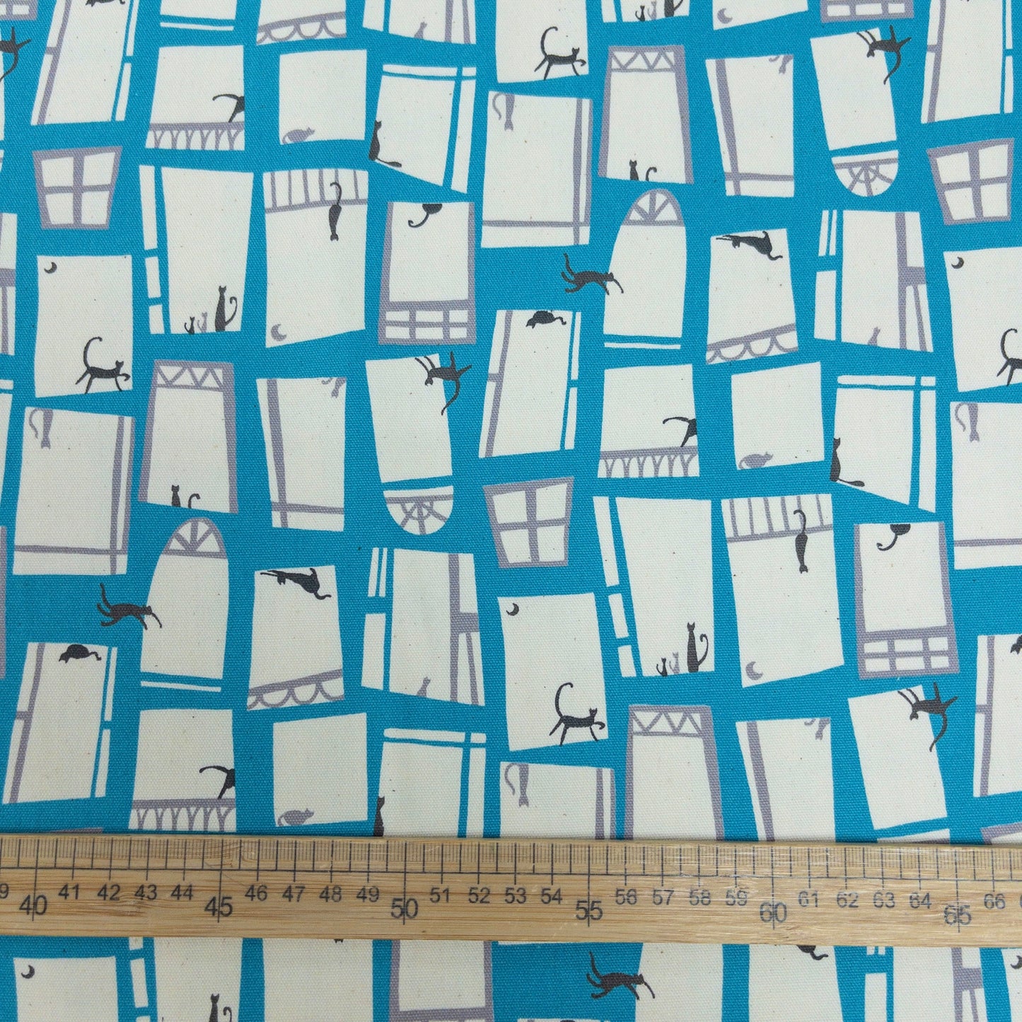 Japan | Linnea Cats 窗花貓貓 | cotton printed oxford 純棉