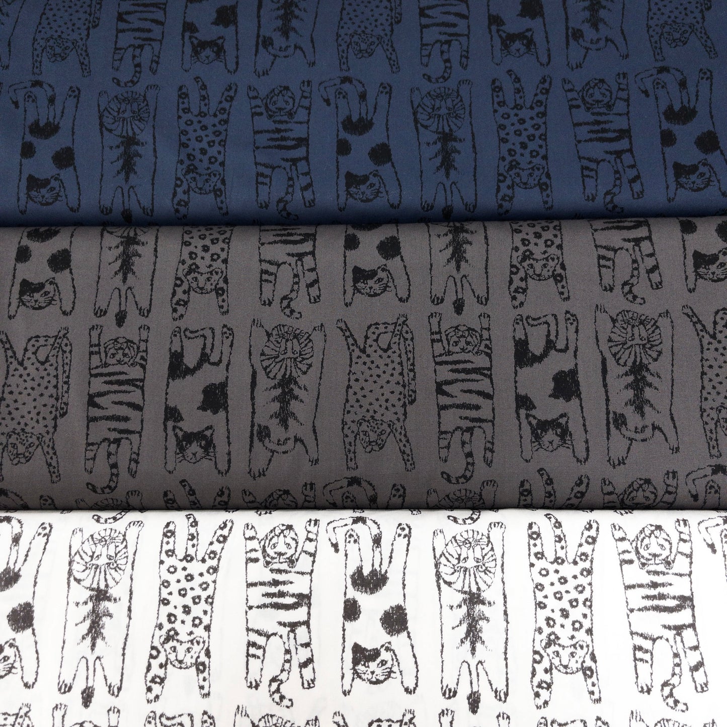 Japan | lying animals 趴趴動物 | cotton printed 40s 純棉
