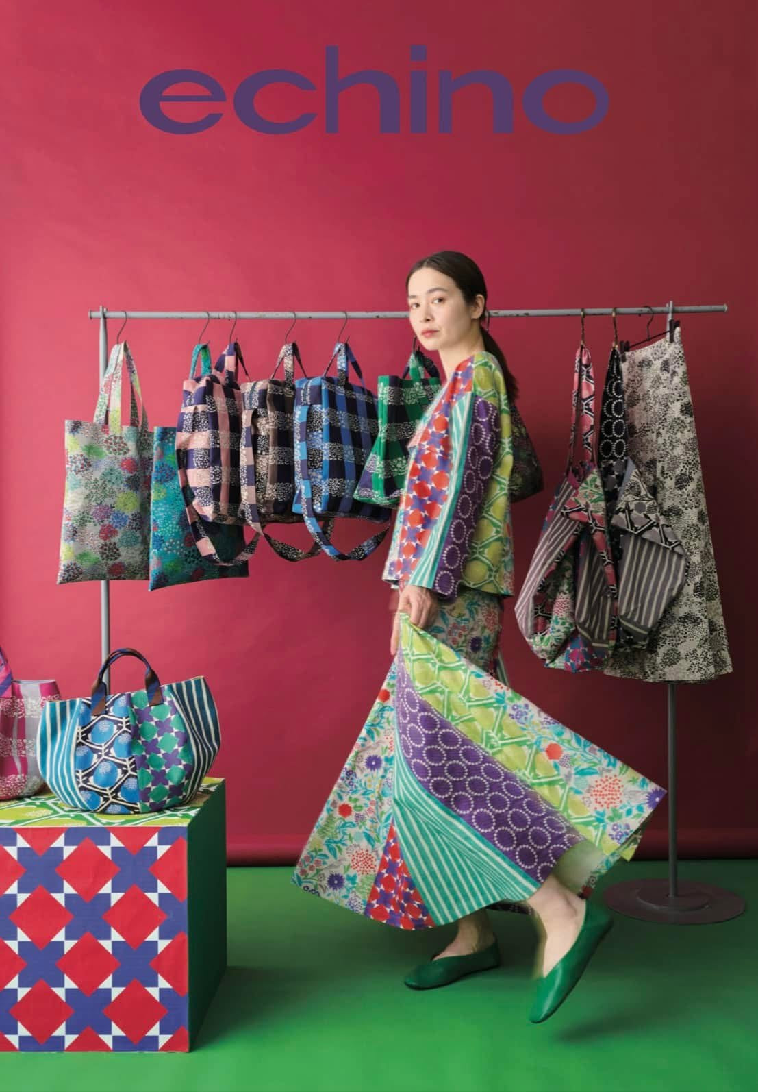 Echino | LATTICE | cotton linen 棉麻