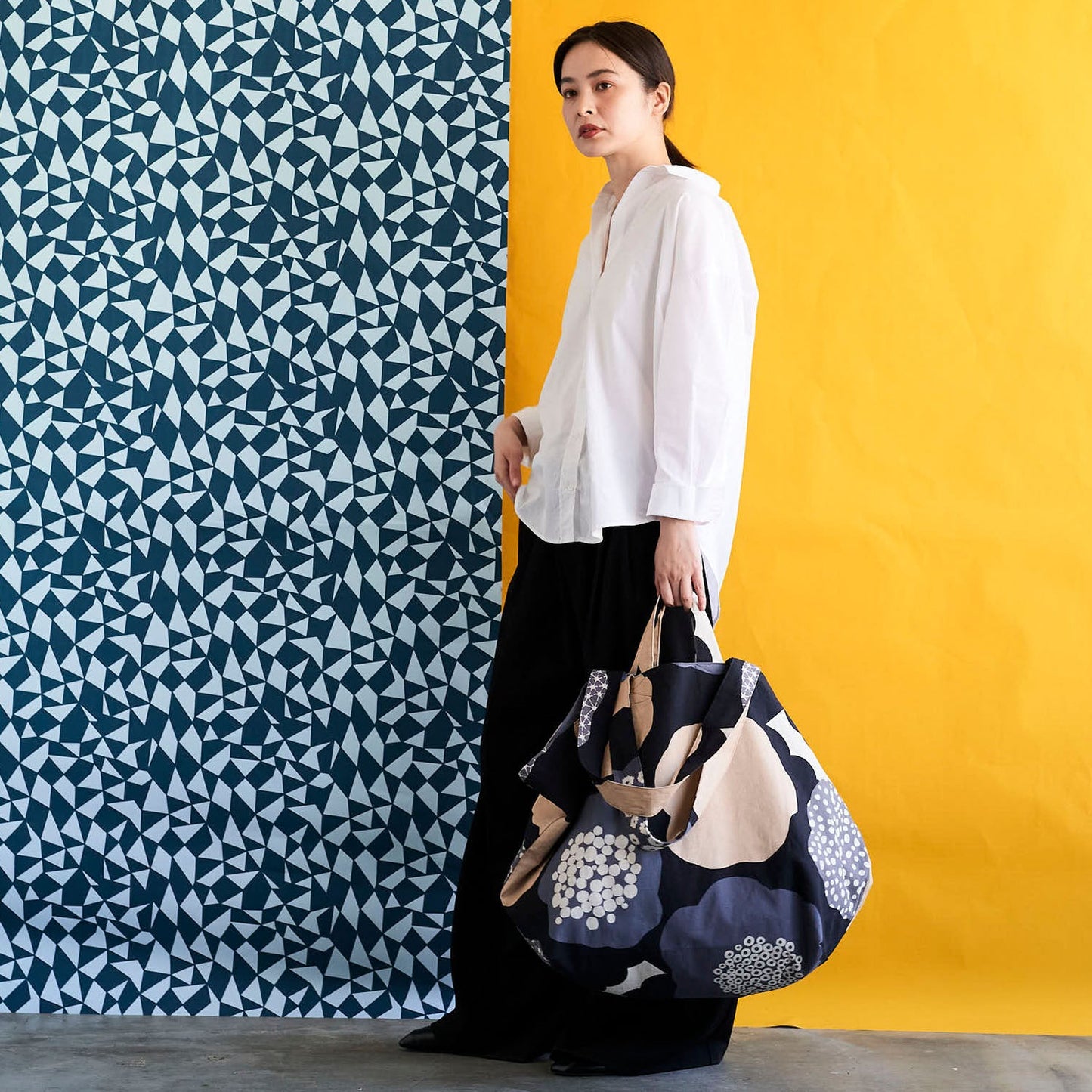 echino | Cloud flower | cotton linen 棉麻