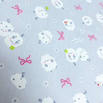Japan | long-tailed tit QQ「雪之妖精」 | cotton printed oxford 純棉