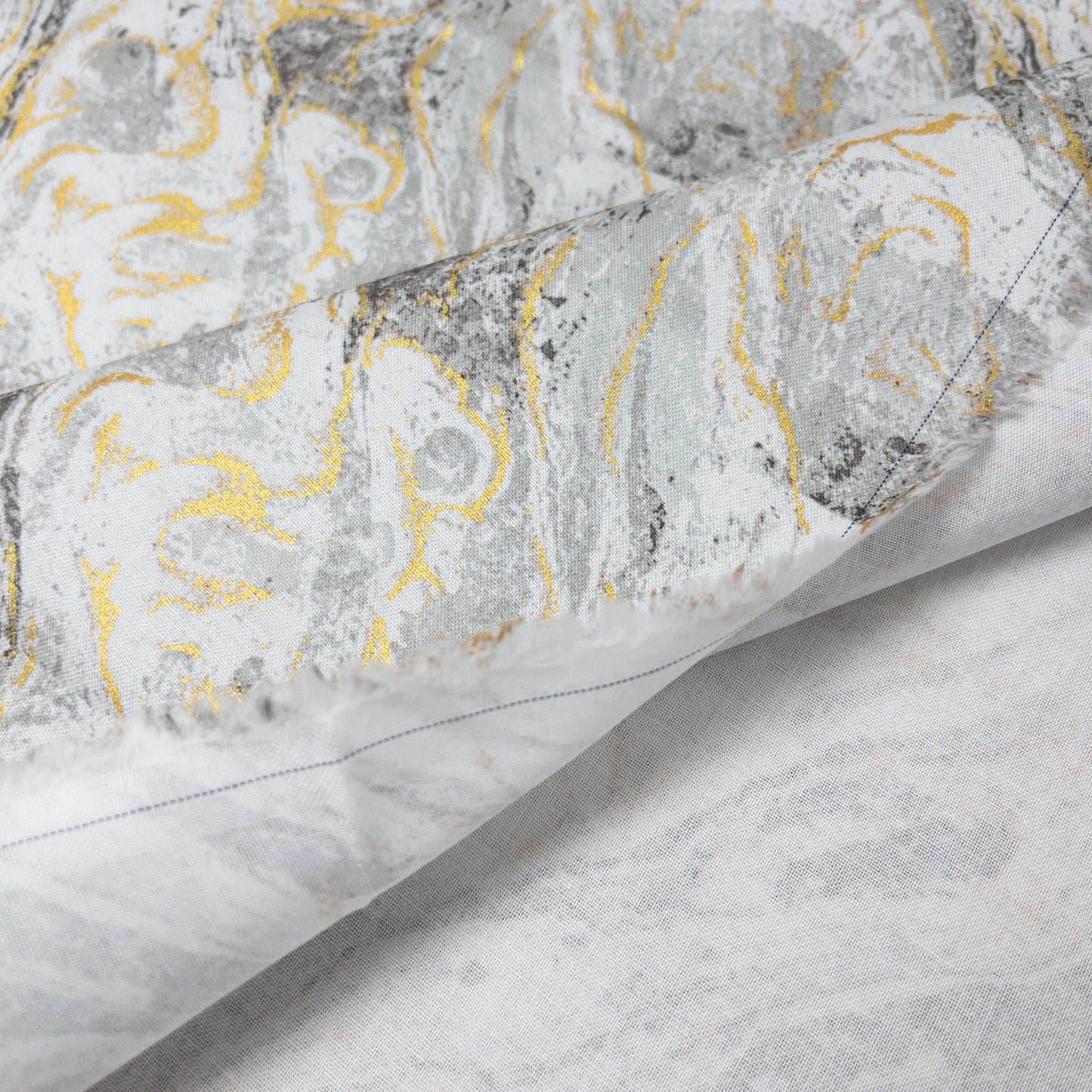 USA | marble 燙金雲石紋 | OEKO-TEX® Standard 100 cotton printed shirting 純棉