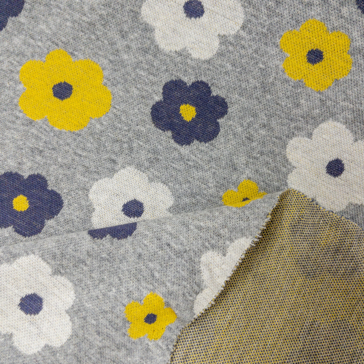 Japan | Tiny flowers 小花 | cotton knit jacquard 純棉針織提花