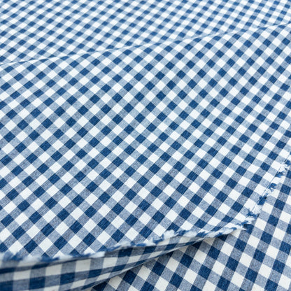 Japan | check 7mm 方格仔 | cotton yarn dyed poplin washer 先染純棉