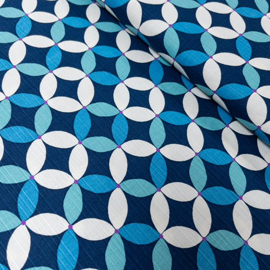 Japan | japanese coins 和風銅錢七宝竹節棉 | cotton printed sheeting 純棉