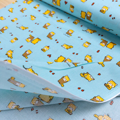 Japan | Red panda 小熊貓 | cotton printed sheeting 純棉