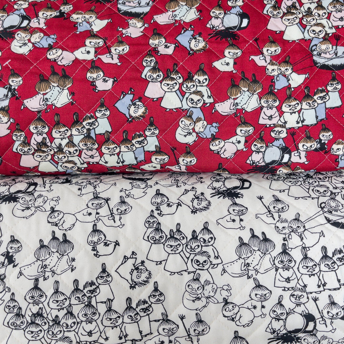 Japan | 阿美 little my | quilted fabric 夾棉