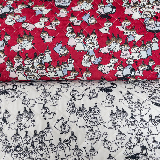 Japan | 阿美 little my | quilted fabric 夾棉