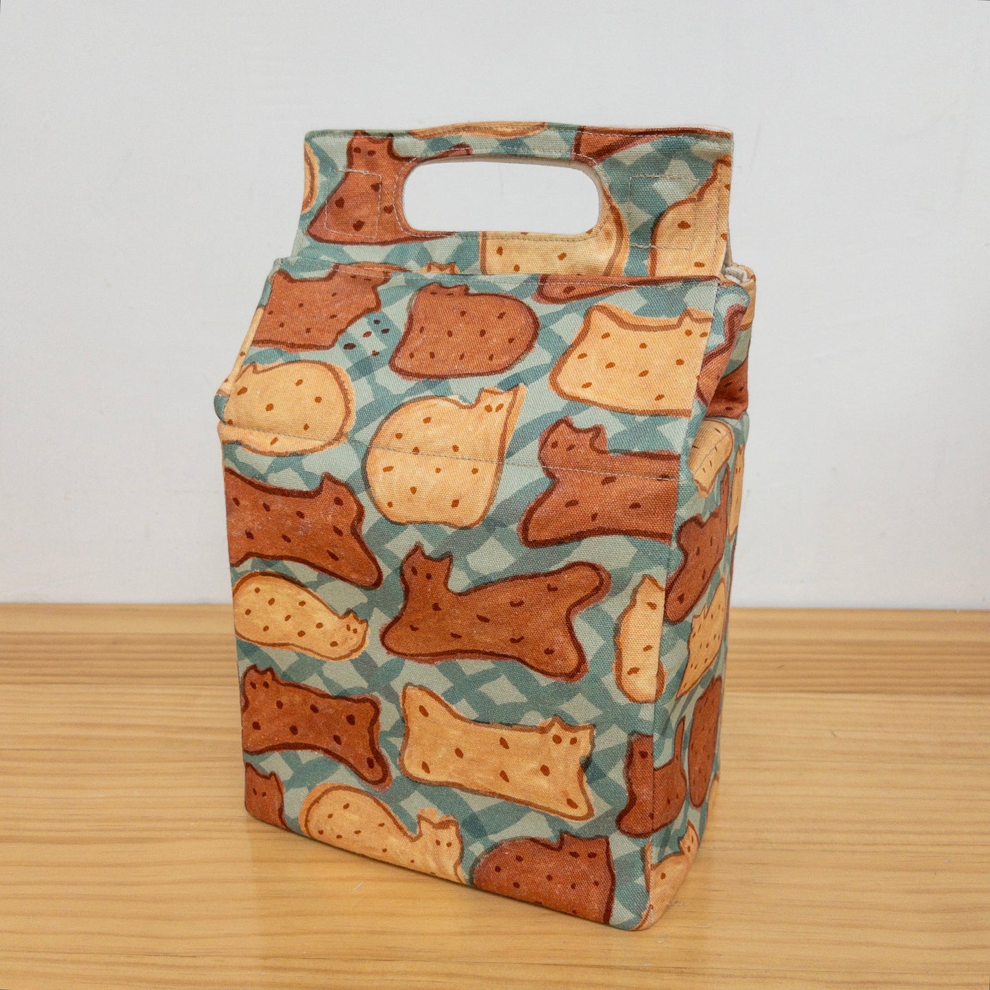 K·T SEWING｜Milk Box Hand Bag PDF Pattern 「牛奶盒三用袋」PDF紙樣 電子檔 實體紙樣