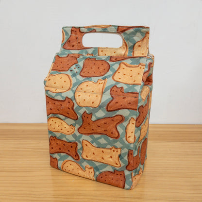 K·T SEWING｜Milk Box Hand Bag PDF Pattern 「牛奶盒三用袋」PDF紙樣 電子檔 實體紙樣