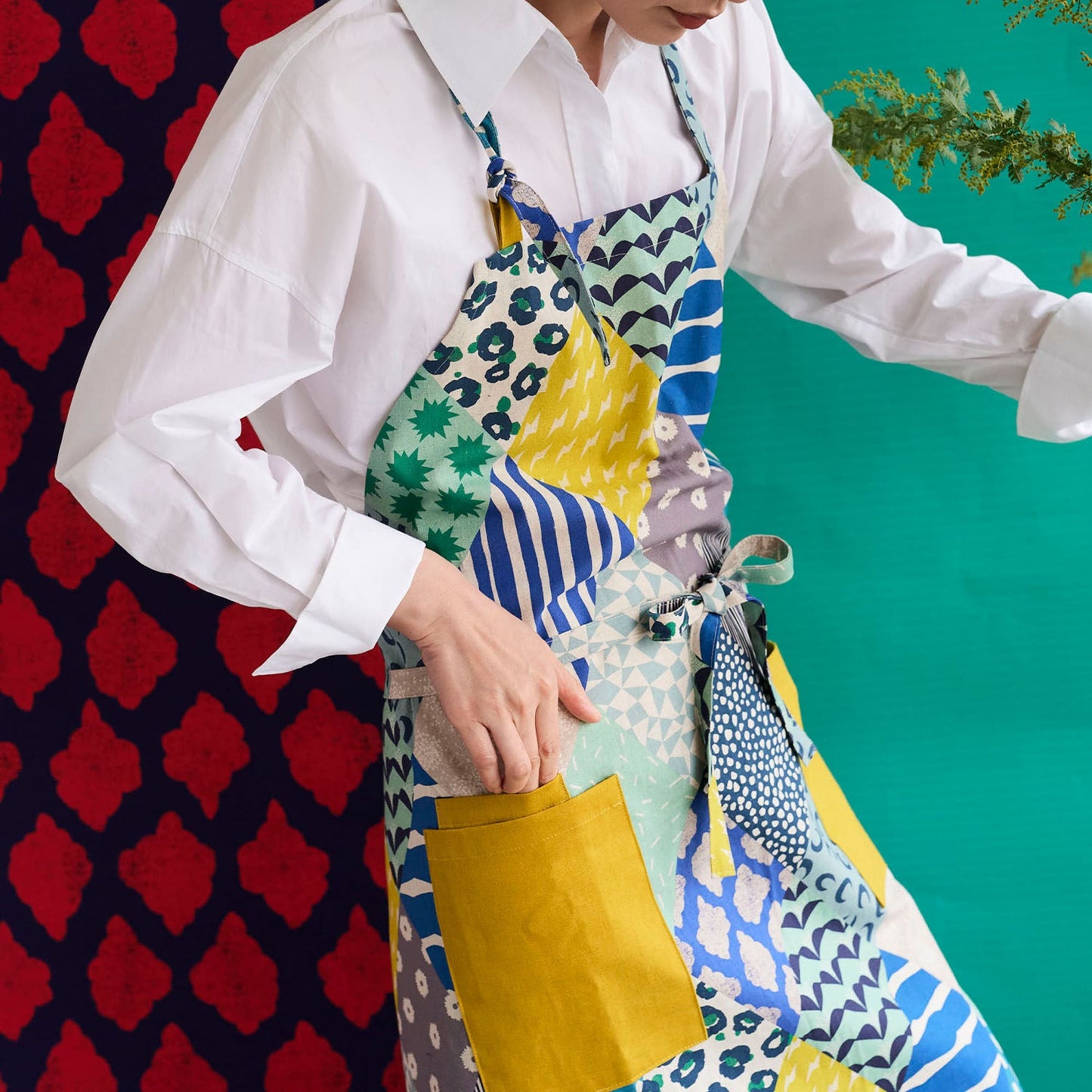 echino | Rhombus | cotton linen 棉麻