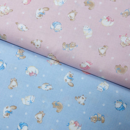 Japan | kitty 肉球小貓 | cotton printed sheeting 純棉