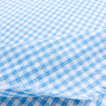 Japan | check 7mm 方格仔 | cotton yarn dyed poplin washer 先染純棉