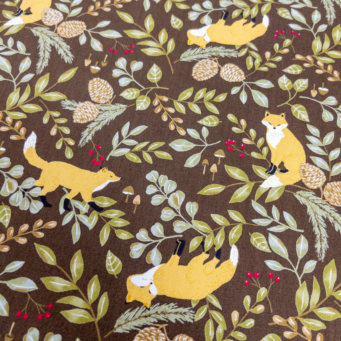 Japan | fox forest森林狐狸| cotton printed oxford 純棉