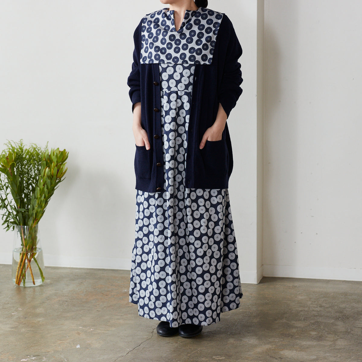 MUDDY WORKS by tomotake | mini anpan | double face cotton  yarn dyed jacquard banshu-ori 雙面先染純棉提花「播州織」