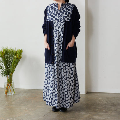 MUDDY WORKS by tomotake | mini anpan | double face cotton  yarn dyed jacquard banshu-ori 雙面先染純棉提花「播州織」