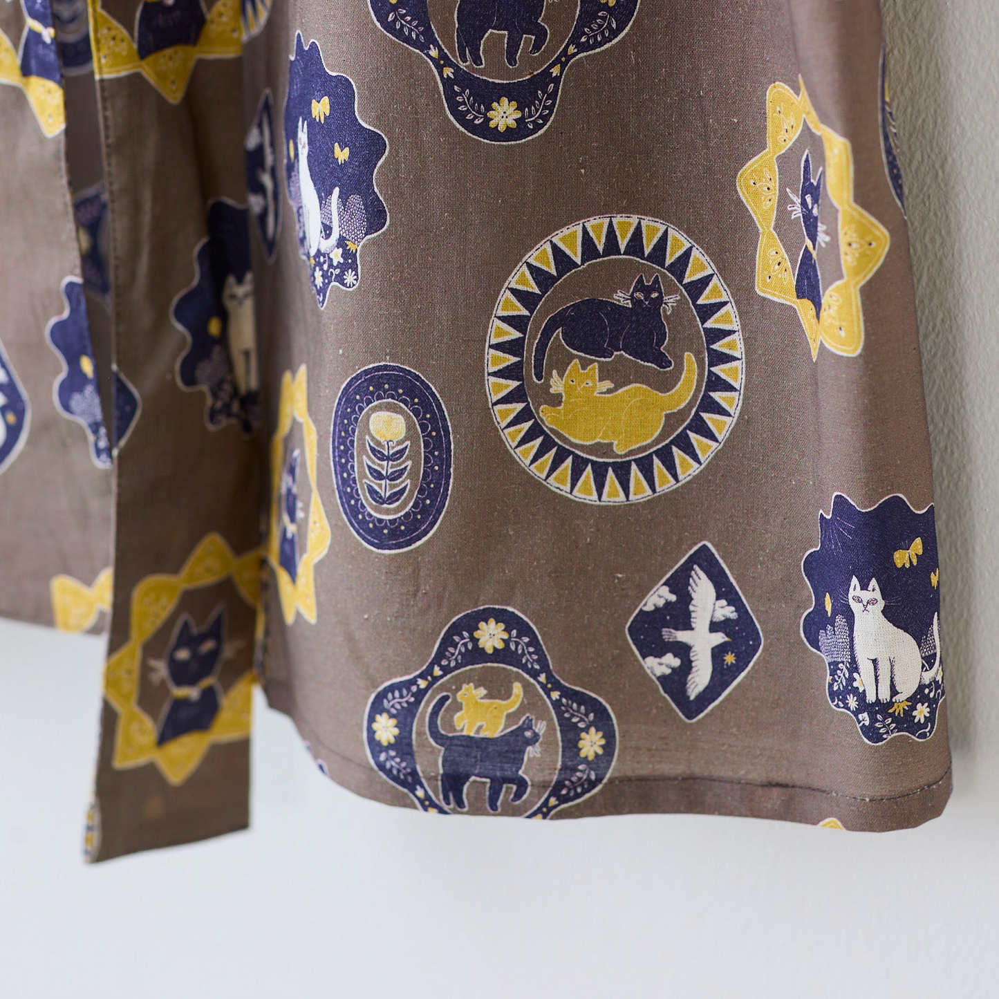 Sanae Sugimoto | Cat Days | cotton linen 棉麻