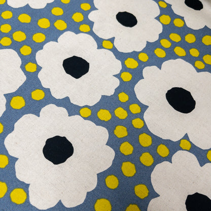 Kobayashi | Nordic Polka Dot Floral 北歐波點大花 | cotton linen 棉麻