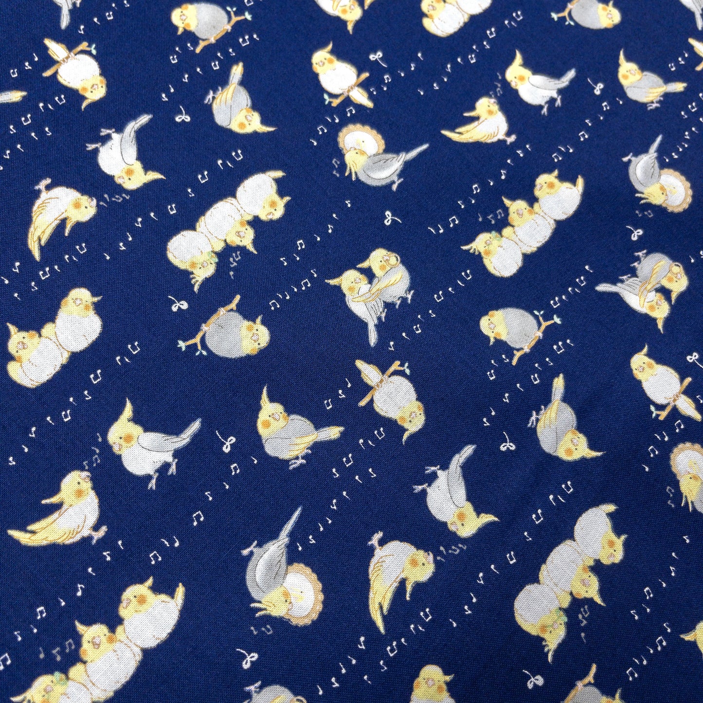 Japan | cockatiel 玄鳯鸚鵡 | cotton printed sheeting 純棉