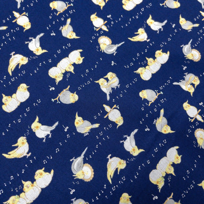 Japan | cockatiel 玄鳯鸚鵡 | cotton printed sheeting 純棉