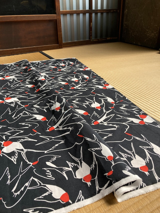spica | 京都職人手工印花 Swallow 燕子  | organic cotton 有機棉