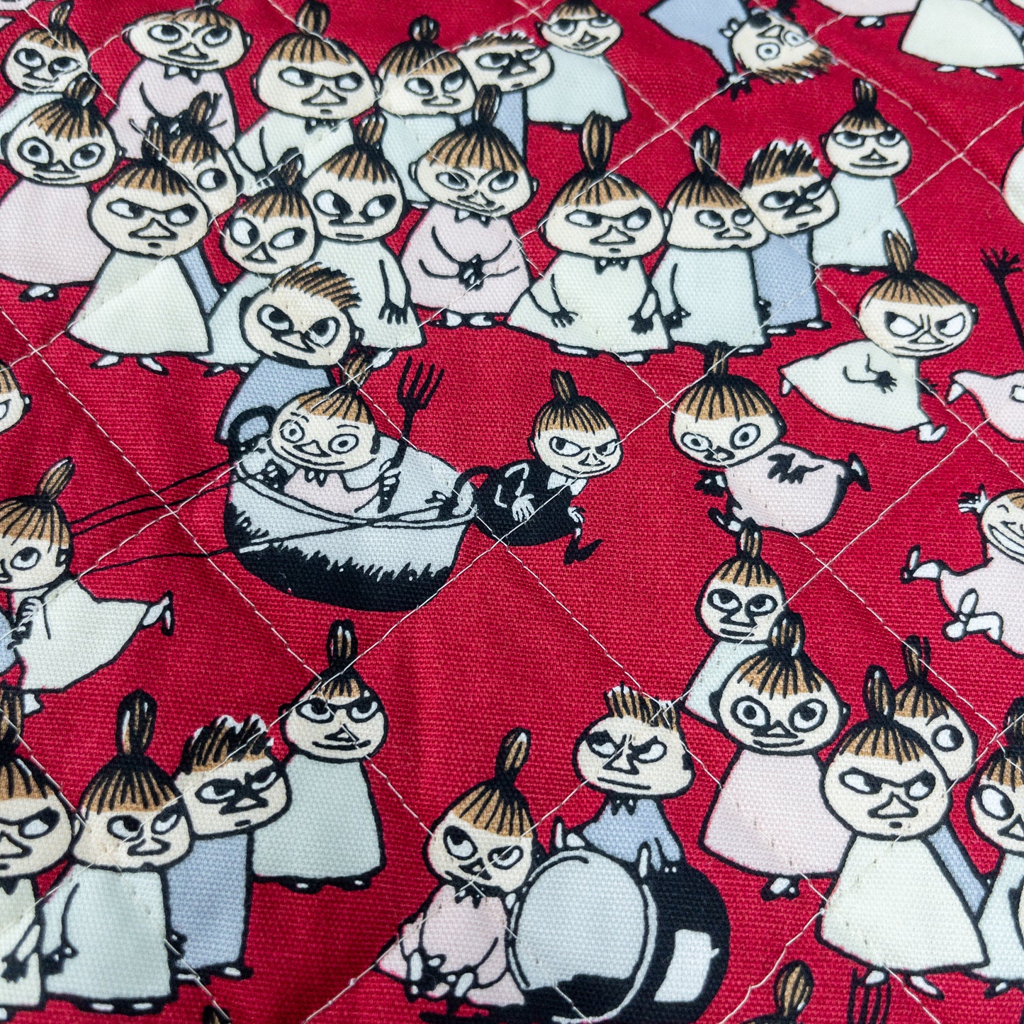 Japan | 阿美 little my | quilted fabric 夾棉