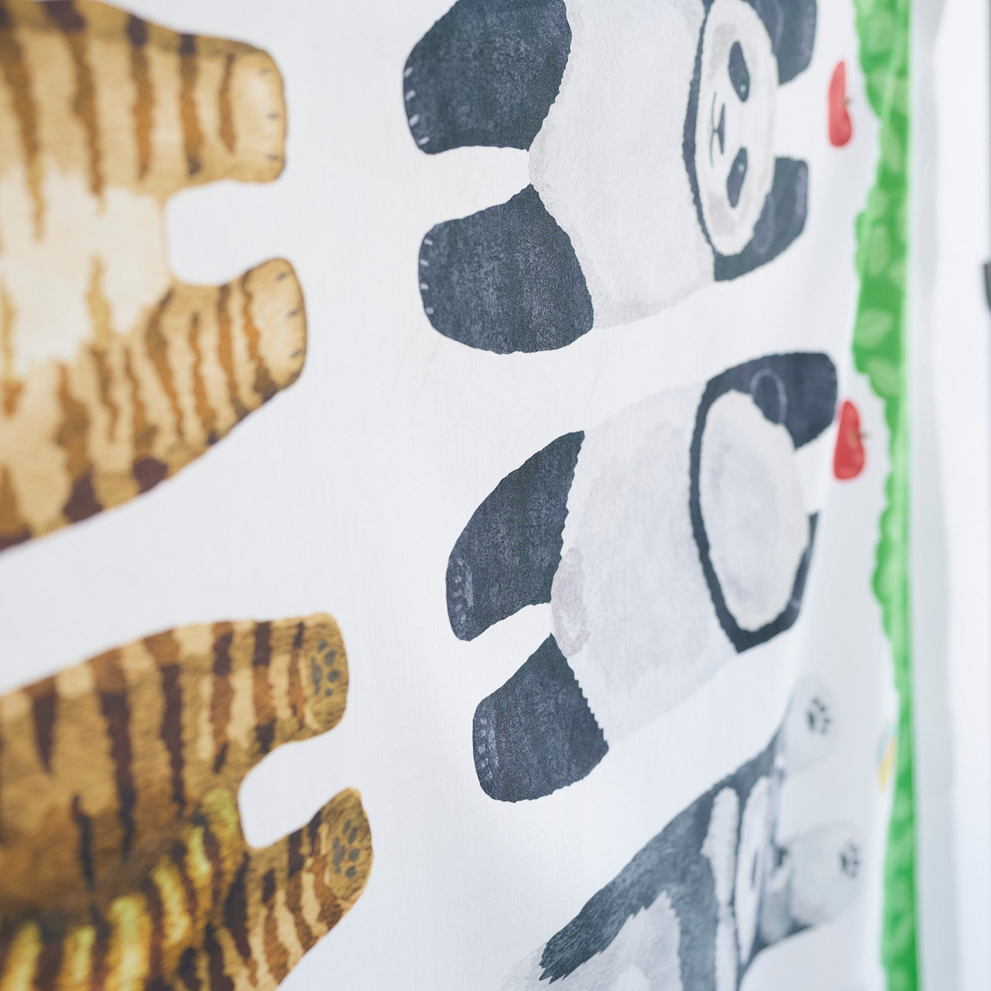 kokka home deco 趴趴動物 | cotton printed sheeting panel 純棉