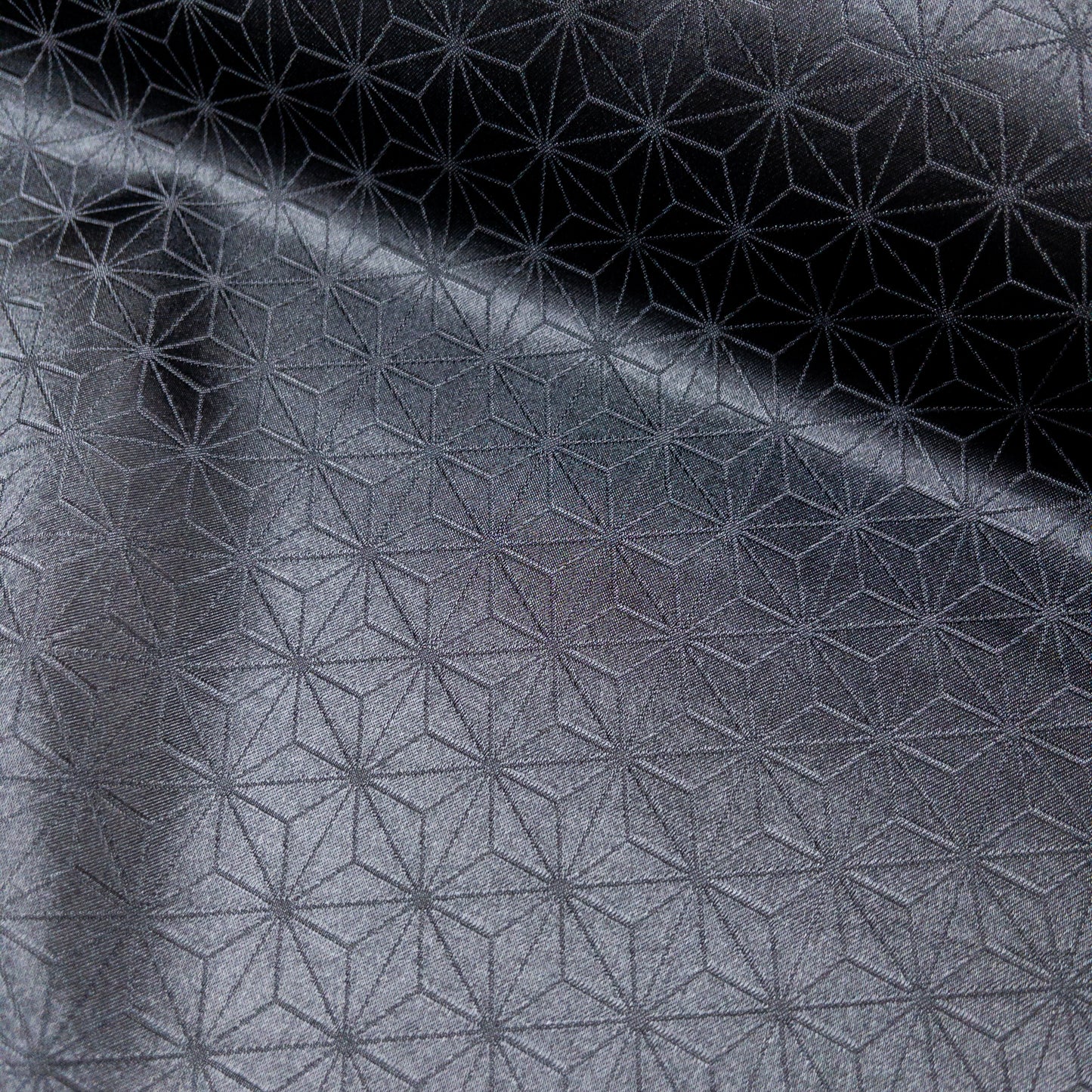 Japan | sparkling asanoha pattern 雙面暗紋令面和風圖案 麻之葉 青海波 | brocade jacquard 錦緞