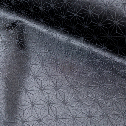Japan | sparkling asanoha pattern 雙面暗紋令面和風圖案 麻之葉 青海波 | brocade jacquard 錦緞
